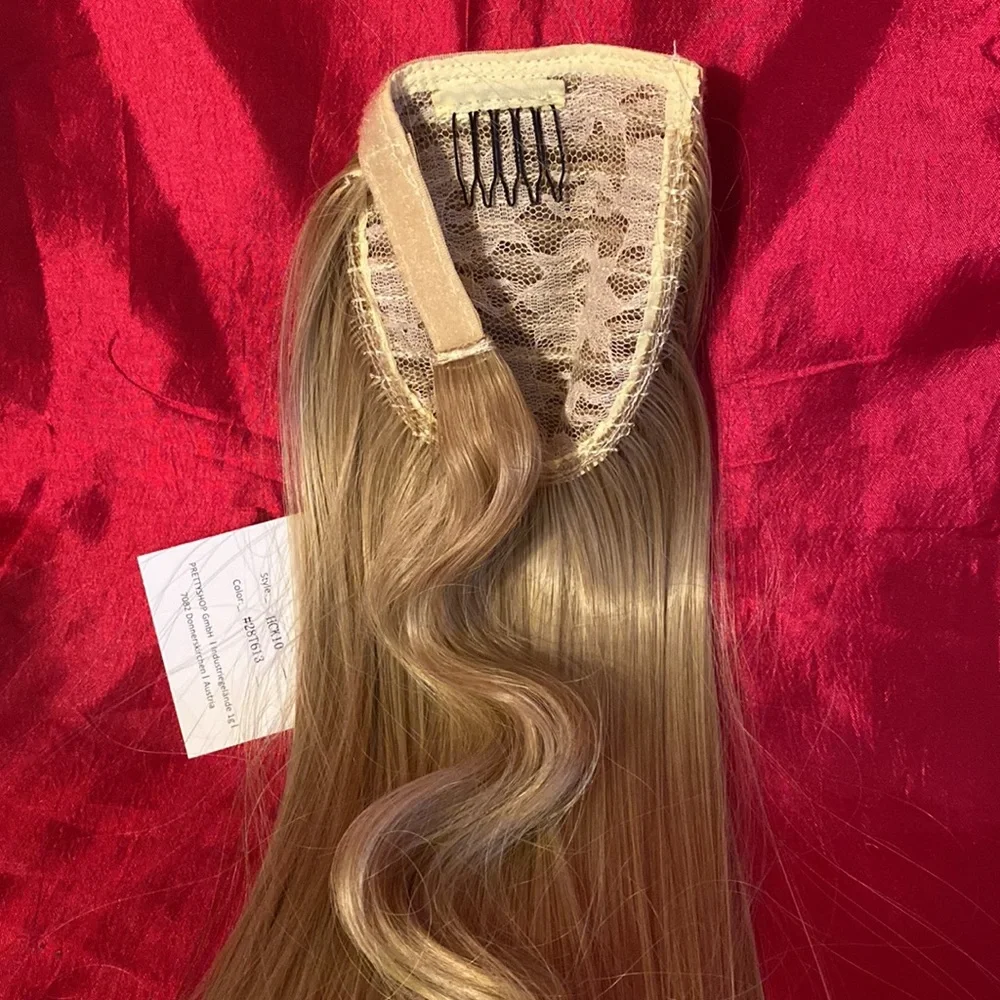 Light Ash Blonde hair extension NWT - Picture 3 of 6